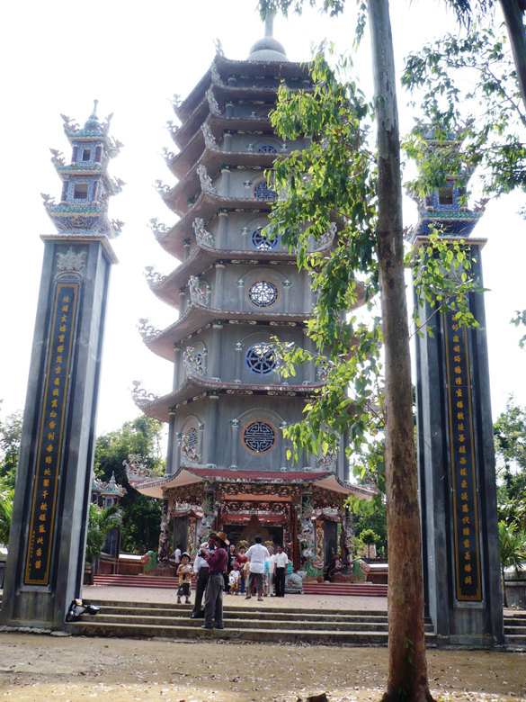 3Tamky Núi Thiên Ấn, cảnh đẹp bên sông Trà Khúc