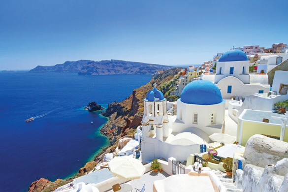 1 Santorini Santorini, thiên đường được xây bằng óc sáng tạo