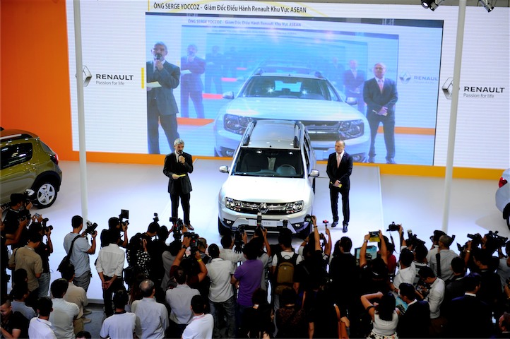 Renault là một trong những hãng xe được quan tâm nhất tại triển lãm
