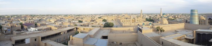 Ốc đảo Khiva - Báu vật trên con đường tơ lụa